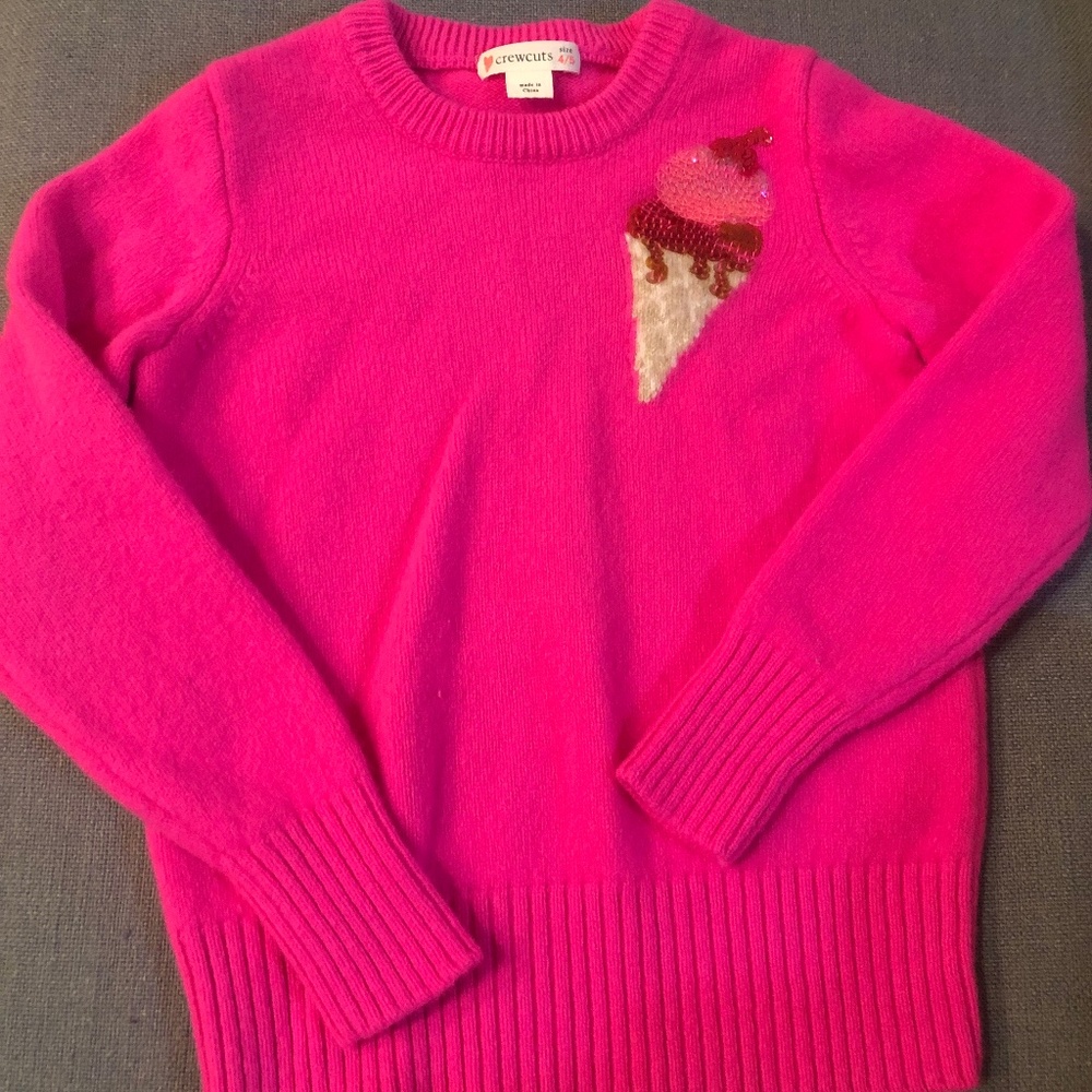 Pink Girl’s Sweater